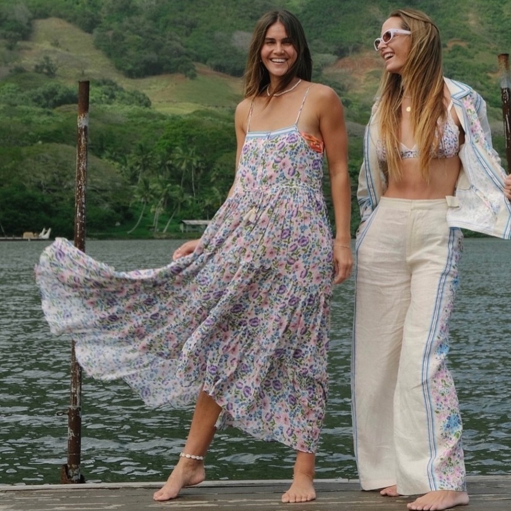 Spell Impala Lily Sundress Iris NWT - Picture 2 of 8